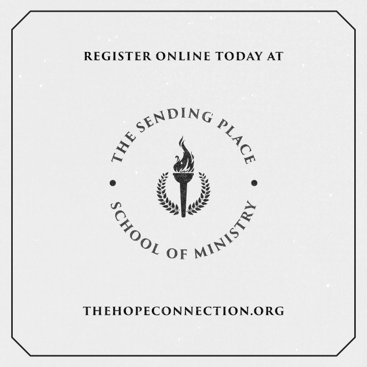 Sending Place School of Ministry

Cohort 3 2024 - Details to come
