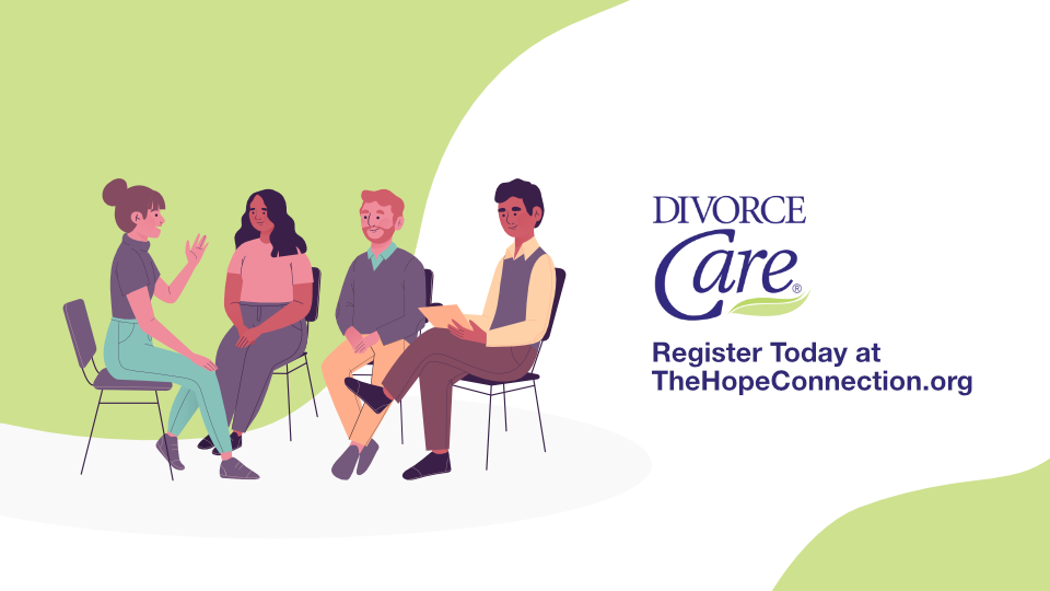 Divorce Care

March 19 | 7pm
