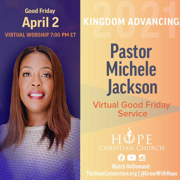 Pastor Michele Jackson Virtual Good Friday Service

 
