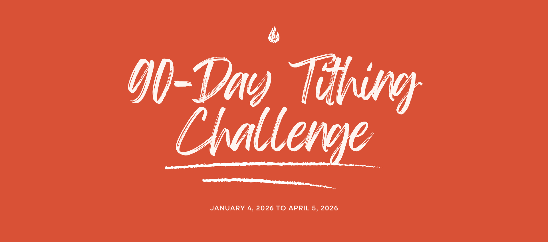 <p><strong>90-Day </strong></p>

<p><strong>Tithing Challenge</strong></p>

<p>&nbsp;</p>
