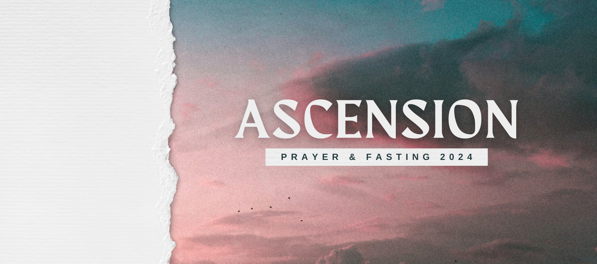 <p><strong>ASCENSION PRAYER & FASTING</strong></p>

<p><strong>November 4-6, 2024</strong></p>
