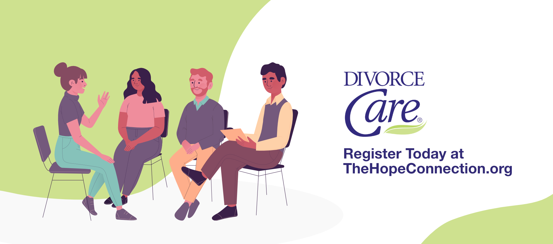 <p><strong>Divorce Care</strong></p>

<p><strong>Begins October 28th</strong></p>

<p> </p>
